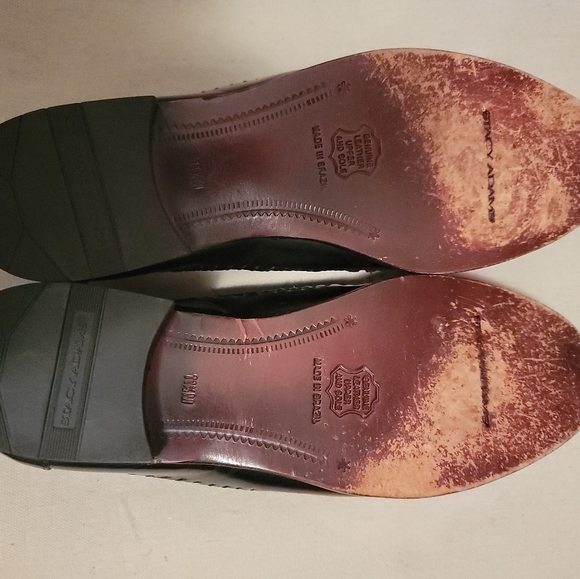 Black Stacy Adams Size 11.5 Weave Style With Tasse - Picture 5 of 6